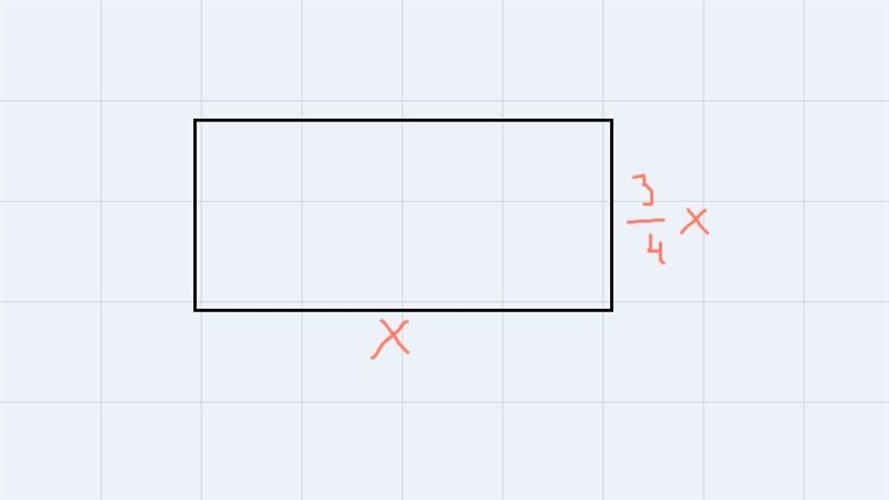 The perimeter of a rectangular carpet is 70 feet. The width is three- fourths the-example-1