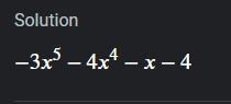 −3x5 −x −4x4 −10/1 + 2x3-example-1