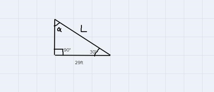 You are building a ramp that must cover a horizontal distance of exactly 29 feet. The-example-1