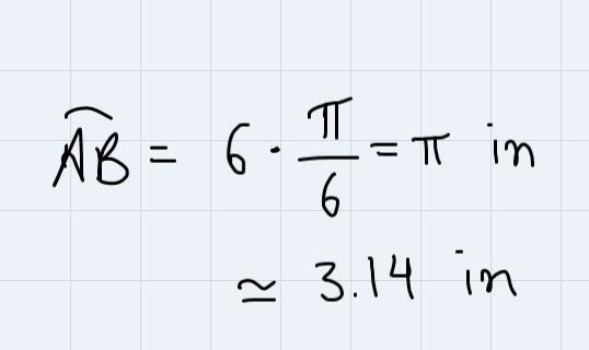 Find the length of AB.6 in A30°BAB = [ ? ]in=Round your answer to the nearest hundredth-example-5