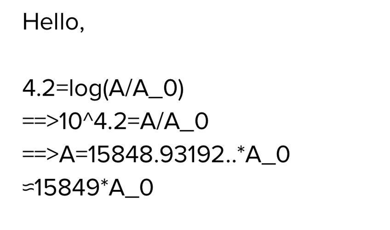 An earthquake in California measured 4.9 on the Richter scale. Use the formula to-example-1