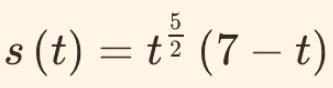 Find:when does the object return to its original position given:-example-1