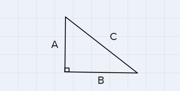 Explain how to use the Pythagorran Theorm to find the missing length of a right triangle-example-1