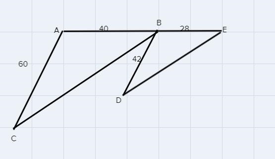 Determine how (if possible) the triangles can be proved similar.40286042А.ААВ.SSSСSAS-example-1