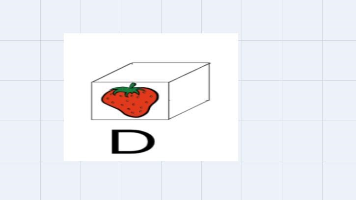 When a cube is formed using the figure below, which of the following shapes will it-example-4