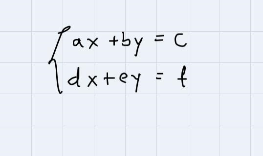 Tell the number of solutions for each system of two linear equations and see if the-example-1