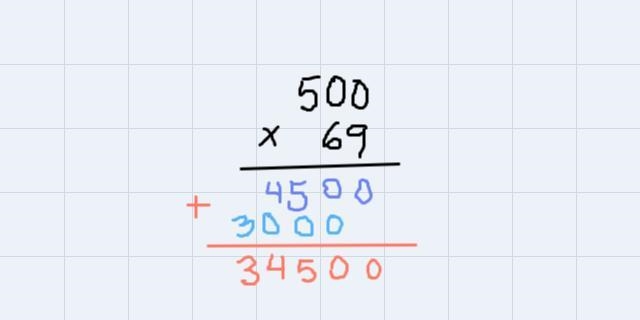 What is 500x 69 Thanks-example-1