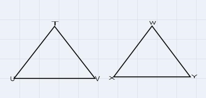 Assume that A TUVE AWXY. Which of the following congruence statementsare correct? Check-example-1