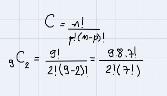 The expression ,C, is equivalent to9!1) ,P22) „P, 3) ,C, 4)기-example-1