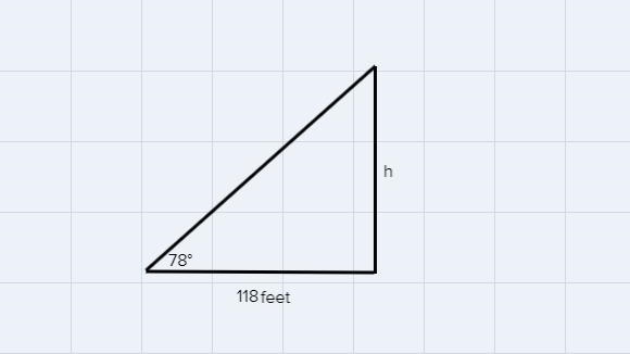 MODELING WITH MATHEMATICS A surveyor is standing 118 feet from the base of the Washington-example-1