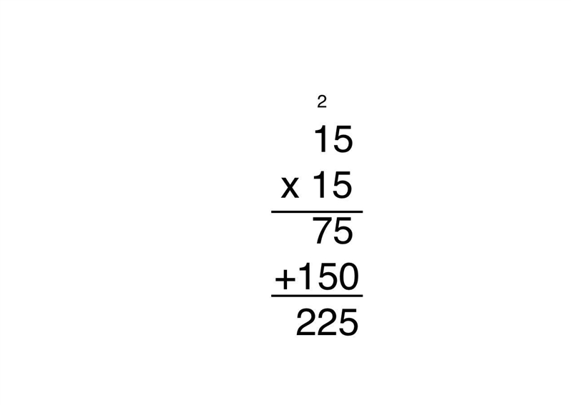 5) What is the value of "fifteen squared"?-example-1