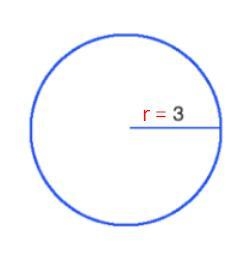 Two students calculated the area of this circle differently. Who is correct?-example-1