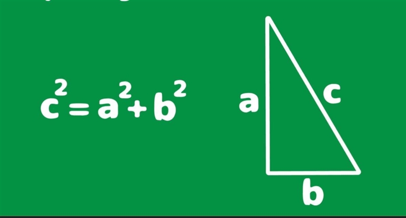 How to find the missing side Using Pythagoras Theorem?​-example-1