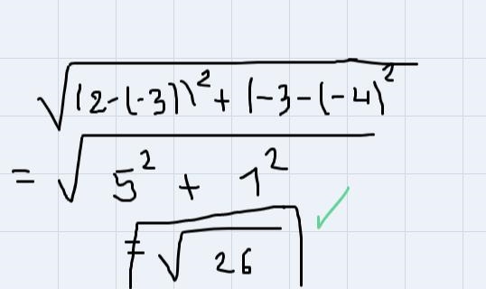 The quadrilateral ABCD has vertices A(-4, -3), B(-3, 2), C(2, 4), and D(4, -3). Find-example-3