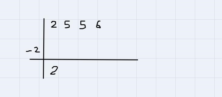 What is P(x) = 2x^3 + 5x^2 + 5x + 6 as a product of two factors.-example-1