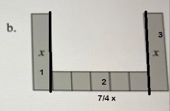 7-34.Find the perimeter and area of each algebra tile shape below. Be sure tocombine-example-2