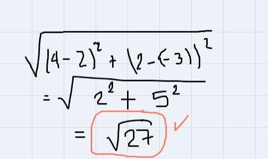 The quadrilateral ABCD has vertices A(-4, -3), B(-3, 2), C(2, 4), and D(4, -3). Find-example-4