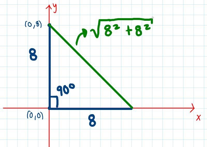 The tip of a toy arrowhead shaped as an isosceles right triangle is sketched on a-example-3