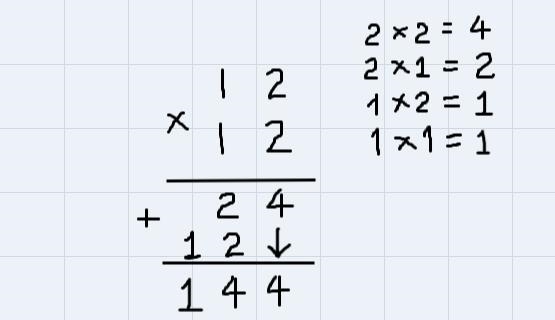 What is 12x12 I’m in 4th grade-example-1