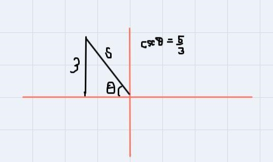 Draw the triangle and find the reference angle and then find the indicated trig function-example-1