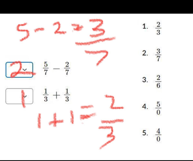 Match the solution to its expression.-example-1