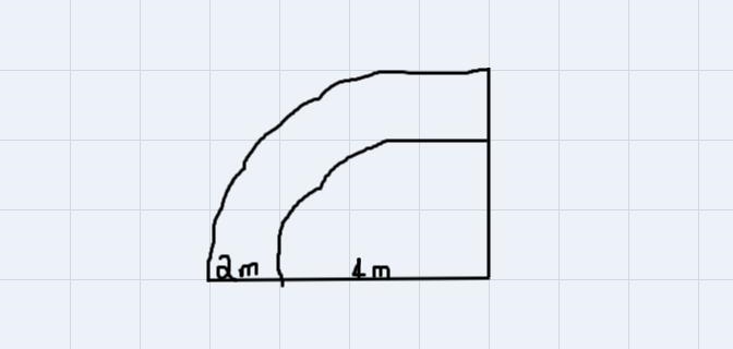 What is the length, in whole meters, of the plastic edging that Amy needs to complete-example-1