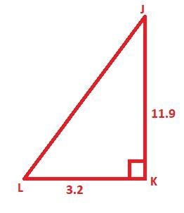 Given the measure of an acute angle in a right triangle, we can tell the ratios of-example-1