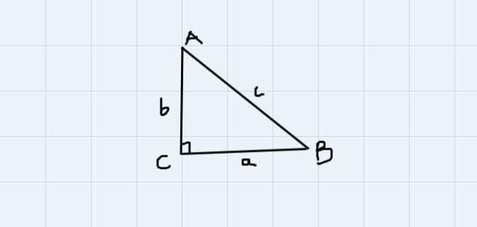 In scalene triangle ABC shown in the diagram below, m2C = 90°.B.Which equation is-example-1