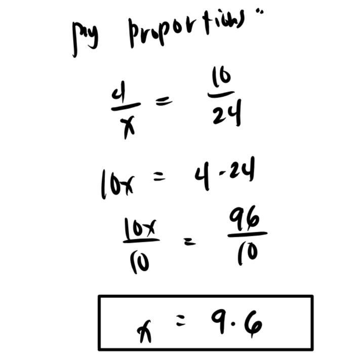 The two rectangles are similar. Find X.-example-1