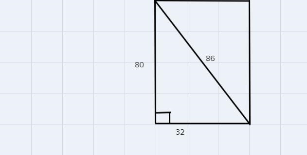 10. A door frame that appears rectangular has height 80 in., width 32 in., and one-example-1