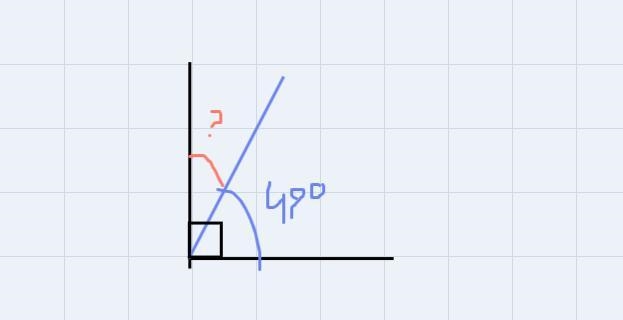 An angle measures 49∘. Find a.its supplement and b.its complement.-example-2