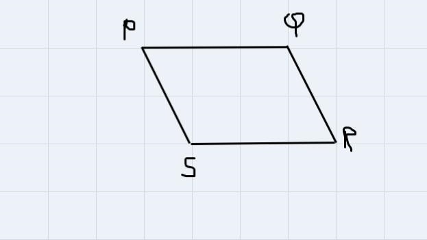 Choose ALL answers that describe thequadrilateral PQRS if PQ = RS andPS= QR.OParallelogramRectangleRhombusSquareTrapezoid-example-1