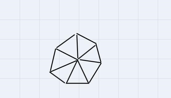 PLEASE HELP!!To the nearest square unit, what is the area of the regular heptagon-example-1