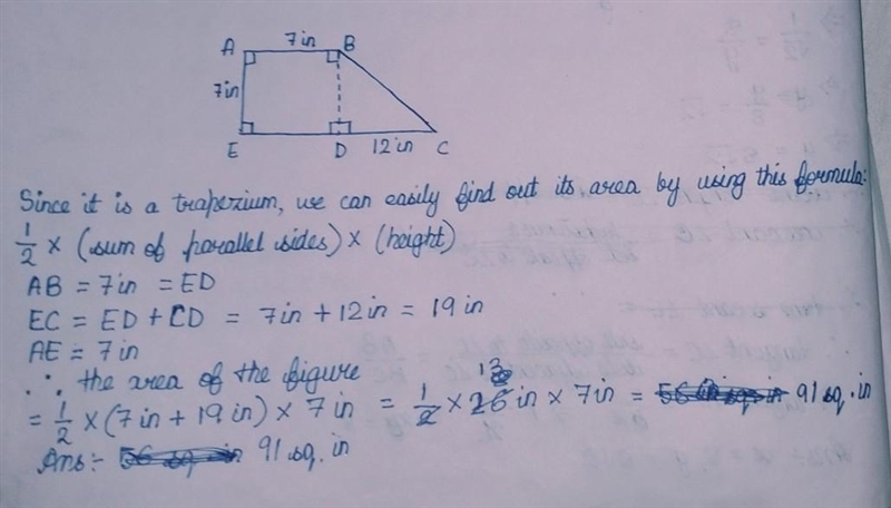 What is the area of this figure?-example-1