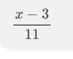 Rewrite the expression x -3/11 in radical form.-example-1