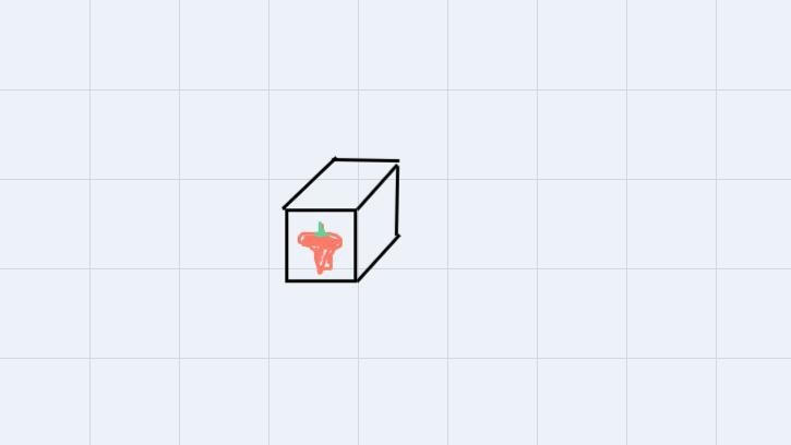 When a cube is formed using the figure below, which of the following shapes will it-example-2