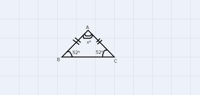 ХWhat is the measure of x and y?x=76 degrees, y=10 degreesBx=76 degrees, y=20 degreesx-example-1