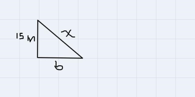 The area of a right traingle is 270 square meters. The height of the right triangle-example-1