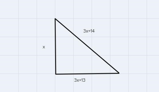 The length of the longer leg of a right triangle is 13 cm more than three times the-example-1