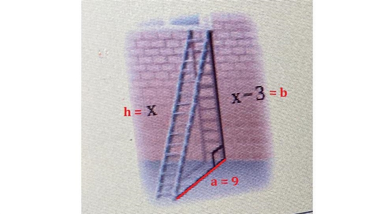 A ladder is leaning against annulling so that the distance from the ground to the-example-1