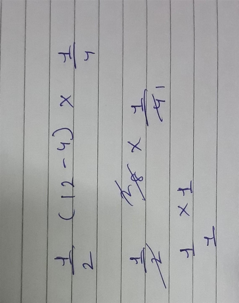 What is the value ofthe expression 1 2 (m-4).. when me 12 and na 3 4 OA) ? OB) 1 OC-example-1