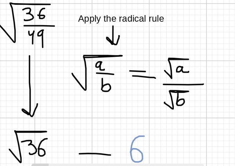 Square root of 72/98​-example-3