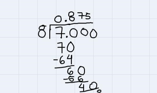 On a recent trip, Carol's car used 7/8 of a tank of gasoline. Which decimal and percentrepresents-example-1