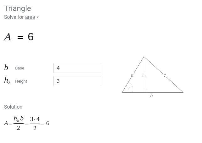 Find the area of the triangle when the height is 3 1/4 and the base is 4 4/5-example-1