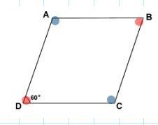 ABCD is rhombus. What is the measure of angle B?120 degrees60 degrees30 degrees240 degrees-example-2