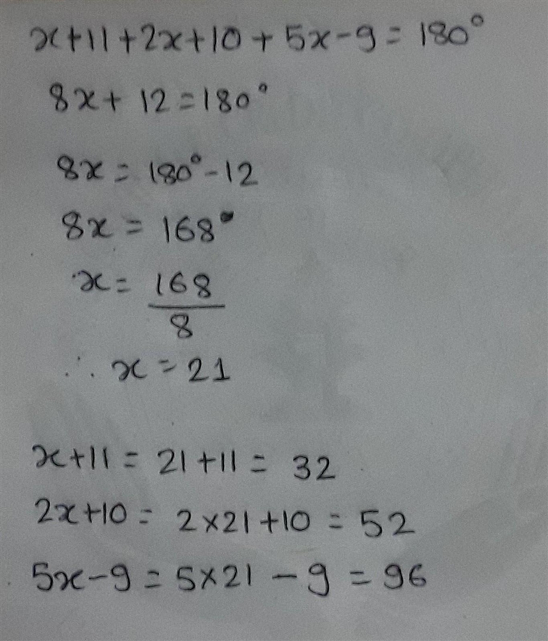 Describe the possible values of x.-example-1