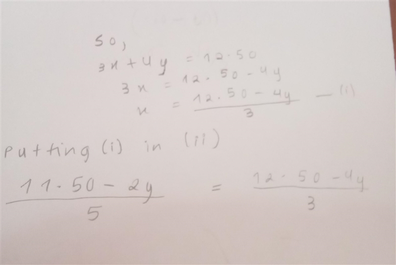 the cost of 5 popcorns and 2 drinks is $11.50. The cost of 3 popcorns and 4 drinks-example-2