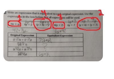 write an expression that is equivalent to each original expression use expressions-example-1