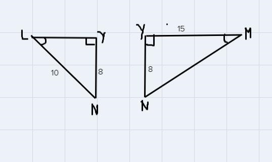 Match each missing side length and angle with the correct value. Angle measurements-example-1