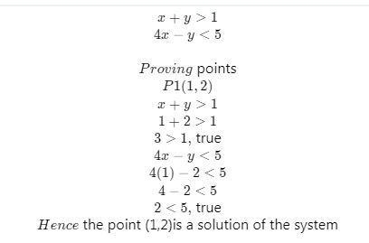 Which coordinate is a solution to the system of inequalities-example-1